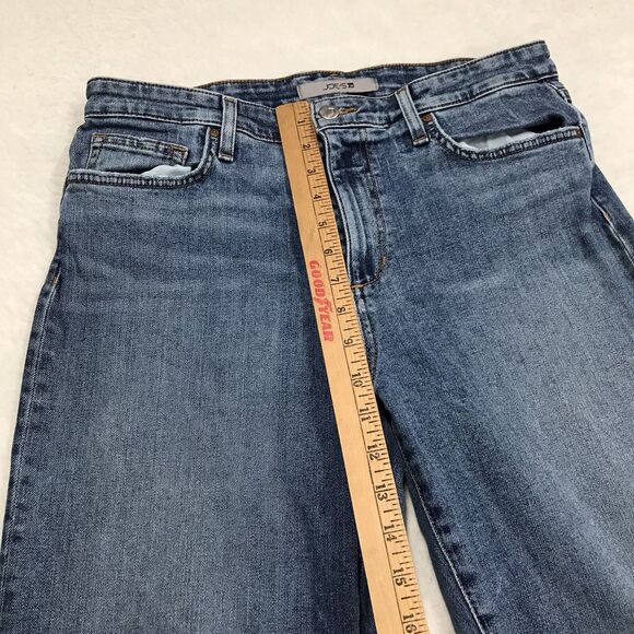 JOES Jeans Niki Mid Rise Women 30 (32x28) Bristol Light Wash Stretch Roll Cuff - Picture 14 of 16